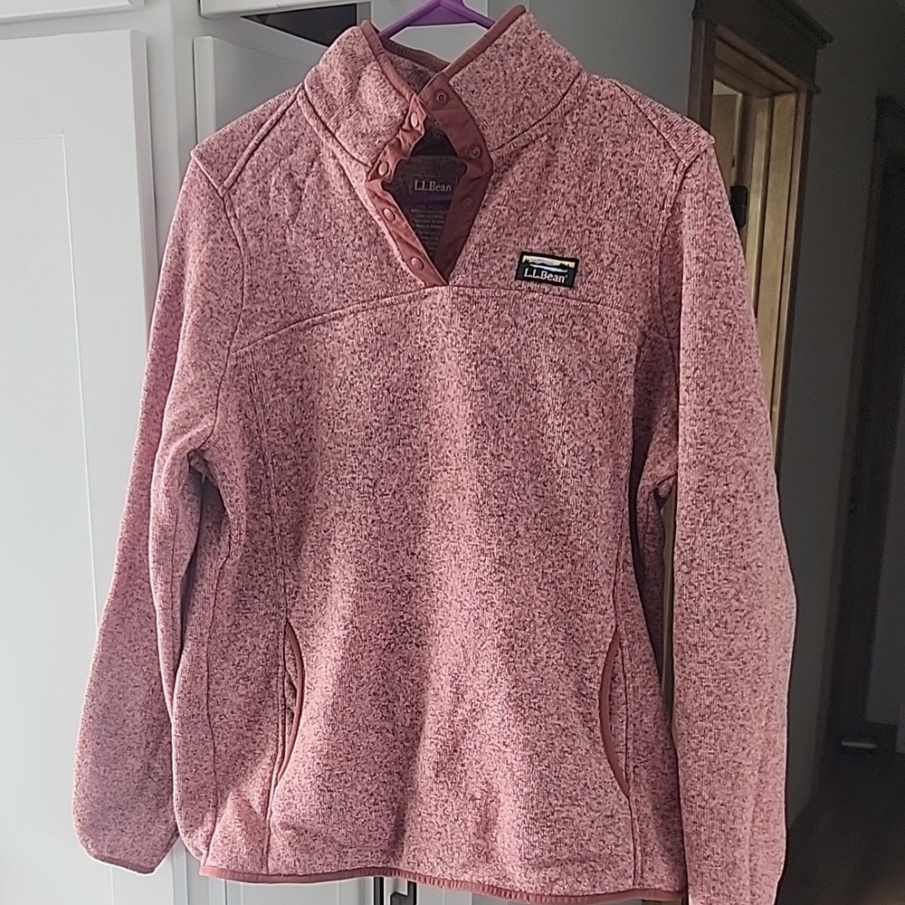 L.L. Bean Pink Pullover Sweater